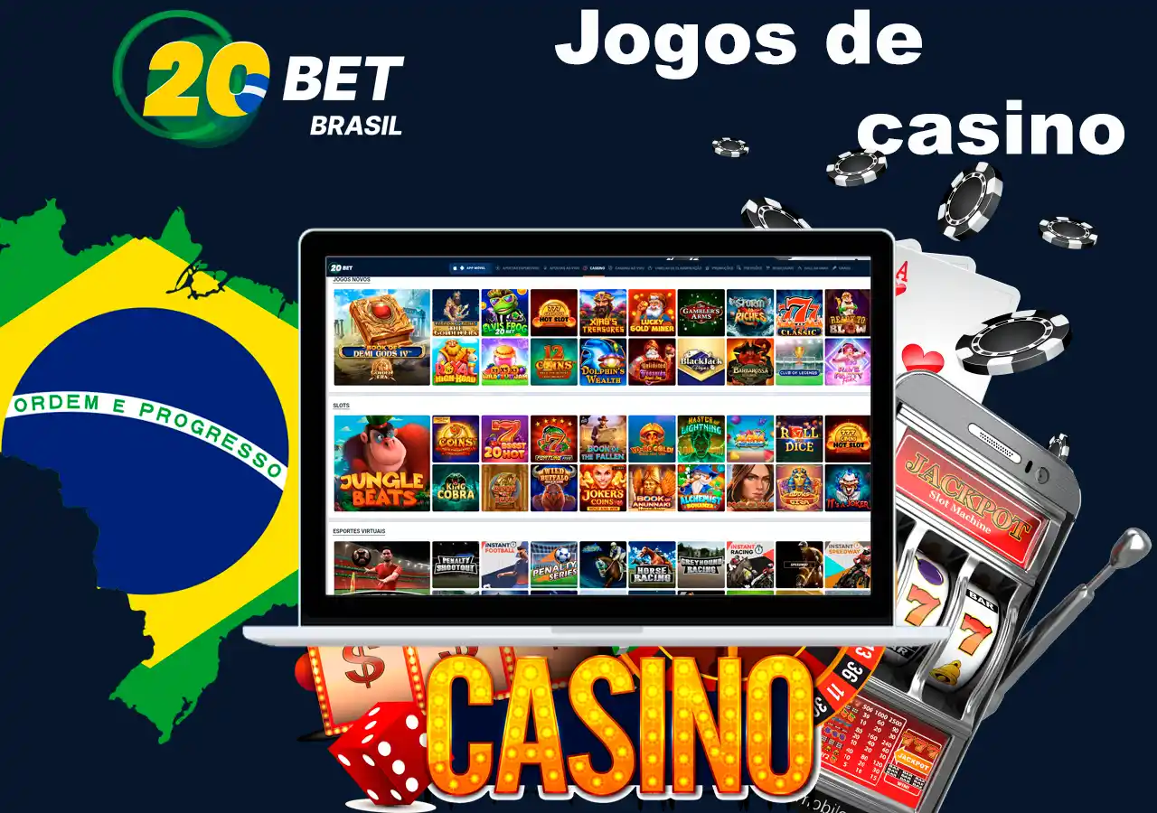 Jogos de cassino no 20Bet Casino