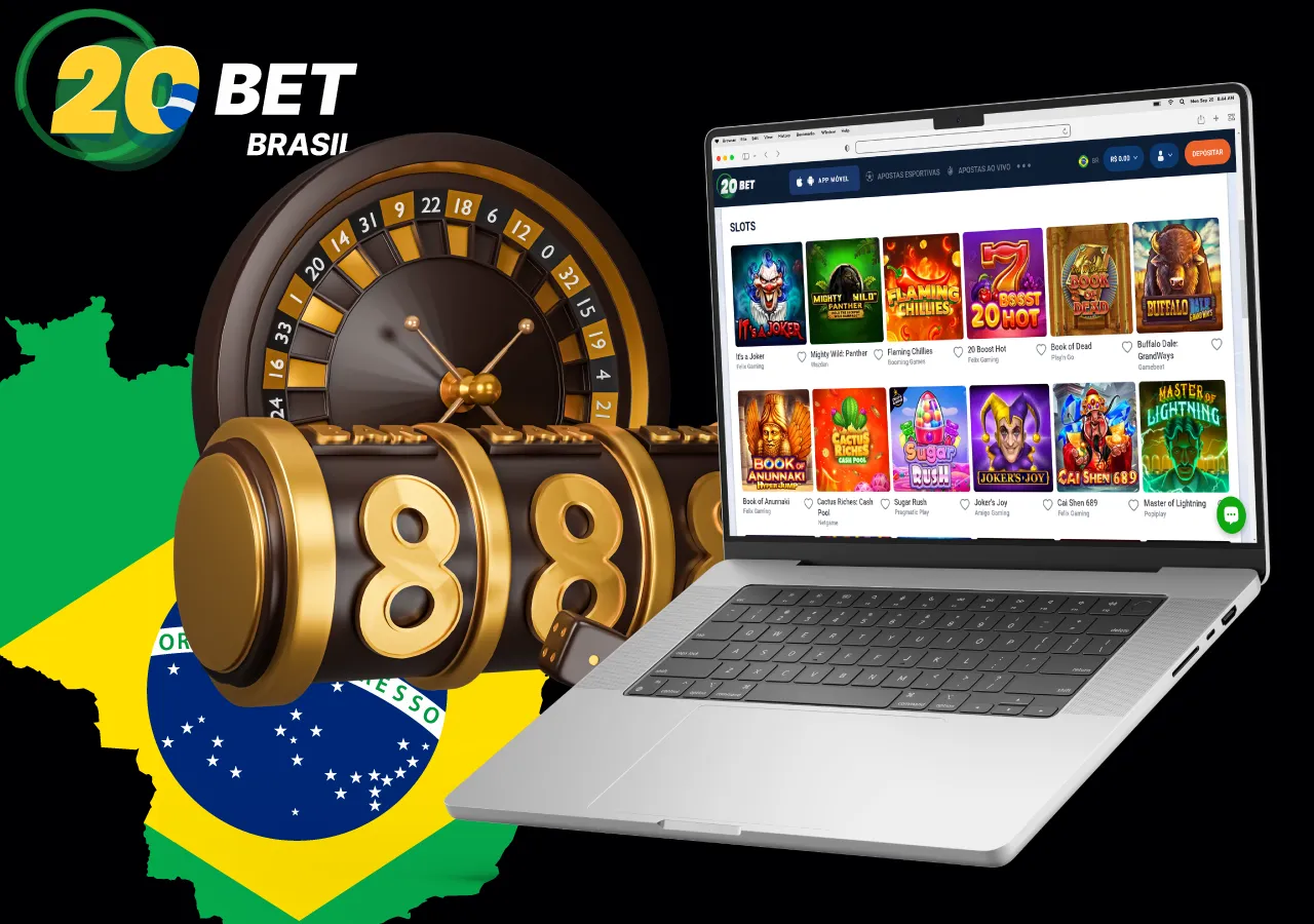 Grande seleção de slots